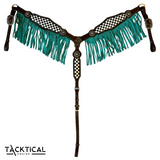 New! FINISH LINE LEATHER FRINGE BREASTCOLLAR - Country Scene Saddlery and Pet Supplies