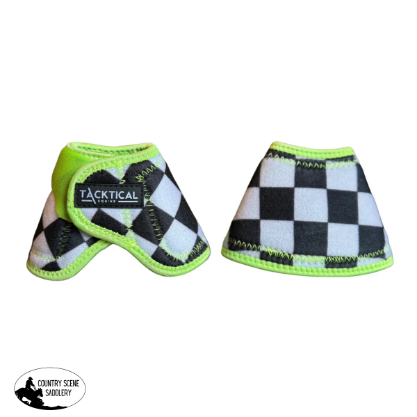 New! FINISH LINE & LIME BELL BOOTS MEDIUM / FRONT Splint Boots