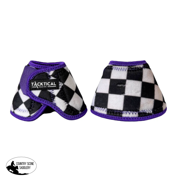 New! FINISH LINE & PURPLE BELL BOOTS MEDIUM / FRONT Splint Boots