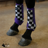 New! FINISH LINE & PURPLE SPLINT BOOTS (PAIR) - Country Scene Saddlery and Pet Supplies
