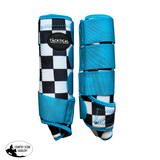 New! FINISH LINE & TURQUOISE SPLINT BOOTS (PAIR) MEDIUM / FRONT Splint Boots