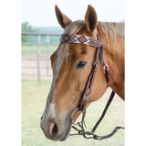 NEW! Flat Infinity Beaded Breast Collar Western Bridles