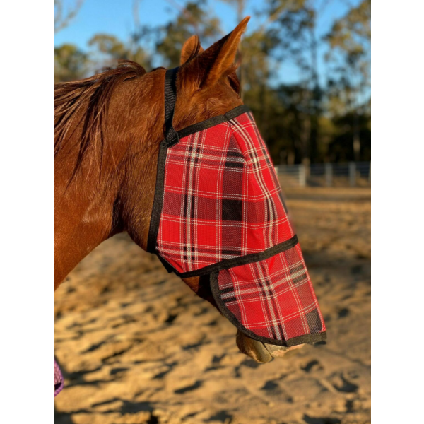 New! Fly Mask with Nose Flap Summer Combos