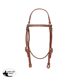 New! Fort Worth Barcoo Bridle w/Turquoise Stone - Country Scene Saddlery and Pet Supplies