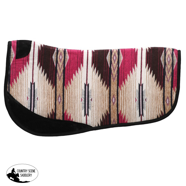 New! Fort Worth Barrel Race Contoured Saddle Pad - 28’’ x 28’’