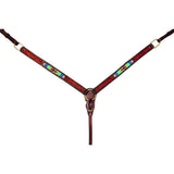 Fort Worth Cactus Beaded Breastcollar - Country Scene Saddlery and Pet Supplies