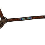 Fort Worth Cactus Beaded Breastcollar - Country Scene Saddlery and Pet Supplies