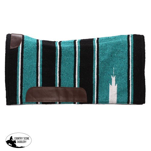 New! Fort Worth Contoured Navajo Saddle Pad - 31’’ x 31’’ Western