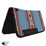 New! Fort Worth Contoured Saddle Pad - 32" x 32" TU/PK - Country Scene Saddlery and Pet Supplies