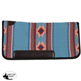 New! Fort Worth Contoured Saddle Pad - 32" x 32" TU/PK - Country Scene Saddlery and Pet Supplies