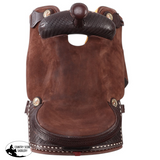 New! Fort Worth Cowhorse Rough Out Saddle - Chocolate - Country Scene Saddlery and Pet Supplies