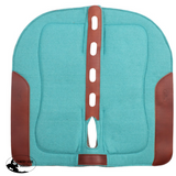 New! Fort Worth Felt Barrel Pad w/Shim Built Up - Turquoise 30" x 30" - Country Scene Saddlery and Pet Supplies