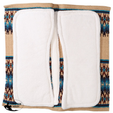 New! Fort Worth Fleece Lined Saddle Pad Mustard - 33’’ x 35’’