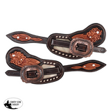 New! Fort Worth Halona Spur Straps - Cowhide - Country Scene Saddlery and Pet Supplies