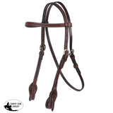 New! Fort Worth Oily Work Headstall Quick Release - Country Scene Saddlery and Pet Supplies
