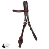 New! Fort Worth Oily Work Headstall Quick Release - Country Scene Saddlery and Pet Supplies