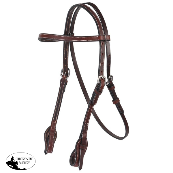 New! Fort Worth Oily Work Headstall Quick Release Full Western Bridle