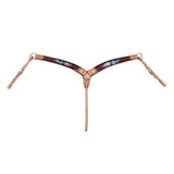 Fort Worth Pink Apache Breastcollar. - Country Scene Saddlery and Pet Supplies