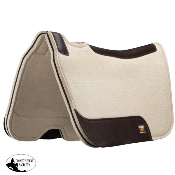 New! Fort Worth Steam Pressed Felt Saddle Pad - 32’’ x 34’’