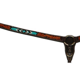 Fort Worth Turquoise Beaded Breastcollar - Country Scene Saddlery and Pet Supplies