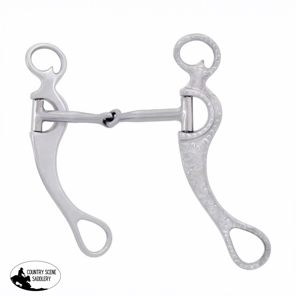 New! Francois Gauthier Reining Collection - FG Western Non-Collapse Shank Snaffle Bit Western Bits