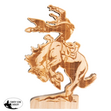 New! Free Standing Rodeo Figurines - Timber - Bronc Flying high
