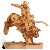 New! Free Standing Rodeo Figurines - Timber - Bull Rider Wide