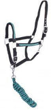 Full Size adjustable nylon halter with 10ft lead. - Country Scene Saddlery and Pet Supplies