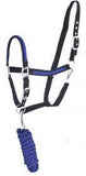 Full Size adjustable nylon halter with 10ft lead. - Country Scene Saddlery and Pet Supplies