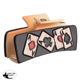 New! Fun Four of a Kind Claw Clip - 4" - Country Scene Saddlery and Pet Supplies
