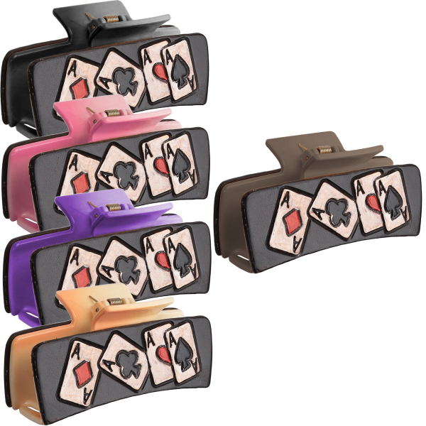 New! Fun Four of a Kind Claw Clip - 4’’ Hair Pins Claws & Clips