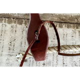 New! Futurity Knot Harness Leather Bridle spur strap
