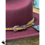 New! Genuine Leather Hat Band #10 - One Size - Hats