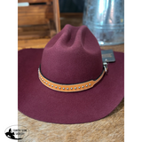 New! Genuine Leather Hat Band #10 - One Size - Hats