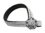 Glitter Leather Tie down Keeper. - Country Scene Saddlery and Pet Supplies