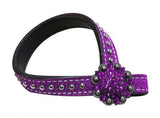 Glitter Leather Tie down Keeper. - Country Scene Saddlery and Pet Supplies