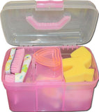 Grooming Kit Box - Flower Design - Country Scene Saddlery and Pet Supplies