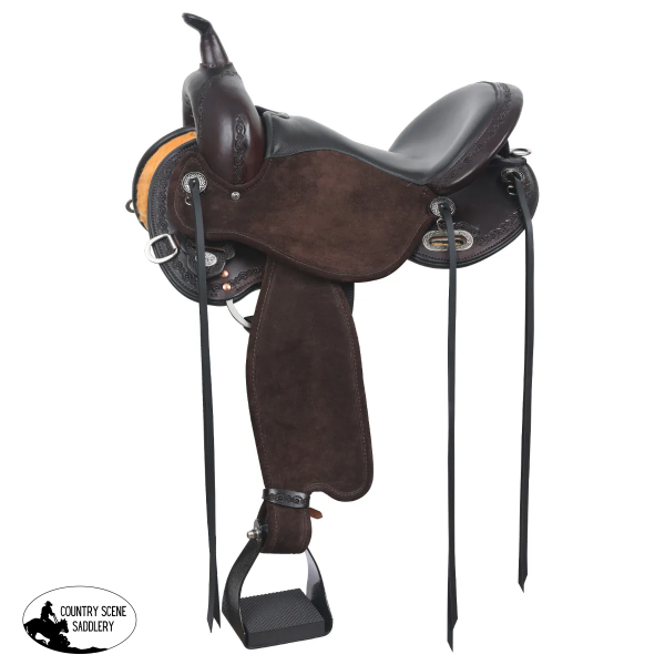 New! Hadley Hybrid Flex2 Trail Saddle Full Qh