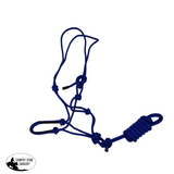 New! Halter & Lead Blue/Black