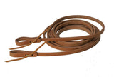 Harness Leather Single Ply Reins 1/2" x 8' - Country Scene Saddlery and Pet Supplies