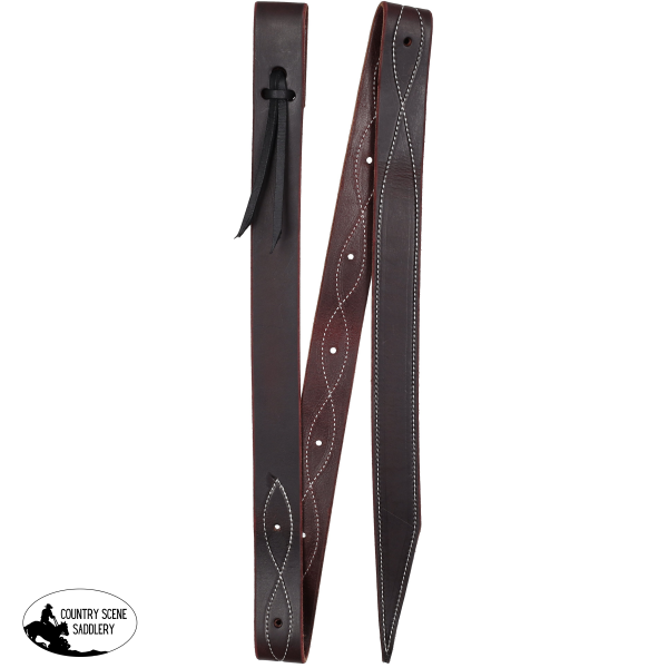 New! Harness Leather Stitched Latigo - Made in the USA