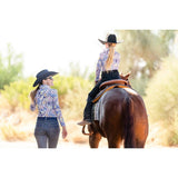 Haven Show Blouse, White. - Country Scene Saddlery and Pet Supplies