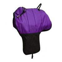 New! Heavy Quilted Nylon Saddle Carrier. Posted* Purple Saddle Carriers