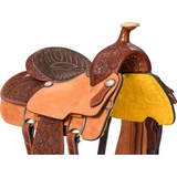 NEW! Holbrook Roping Saddle – Traditional Western with Floral Flair - Country Scene Saddlery and Pet Supplies