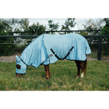 New! Hooded Full Mesh Combo (Blue) - Country Scene Saddlery and Pet Supplies