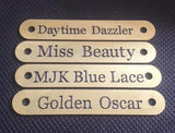 Horse Halter Nameplate (HAMAG BRAND) - Country Scene Saddlery and Pet Supplies
