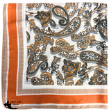 New! HTP Western Annie Satin Wild Rag Amber