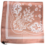 New! HTP Western Jolene Satin Wild Rag, Blush - Country Scene Saddlery and Pet Supplies