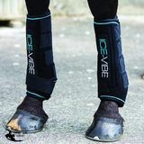 New! Ice Vibe Boot Full - Black/Aqua - Ice Vibe Boot Full - Black/Aqua - Horse Vitamins & Supplements