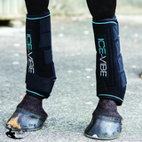New! Ice Vibe Boot Full - Black/Aqua - Ice Vibe Boot Full - Black/Aqua - Horse Vitamins & Supplements